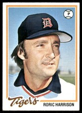 Roric Harrison 1978 Topps #536 Detroit Tigers
