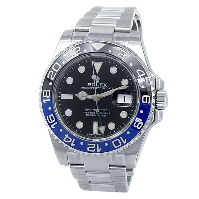 Rolex Oyster Perpetual Men's Black 