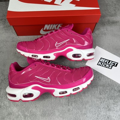 DS 2022 NIKE AIR MAX PLUS TN 1 HOT PINK UK8 EU42.5 BNIB OG TOE LAVA FIRE  HEAT HY | eBay