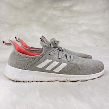 ADIDAS CLOUDFOAM EG3845 Gray Slip On Casual Comfort Shoes Mens Size US 11 EUR 44