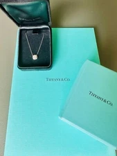 Tiffany & Co Platinum 950 Patented Legacy Diamond Necklace D Colour VVS2 Clarity