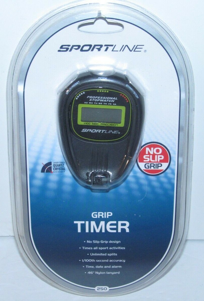 Sportline WV4411GN Stopwatch 250 Grip Sport Timer for sale online eBay