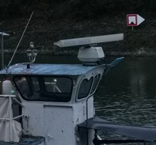 Altes Radar für Schiff Raccal- Decca
