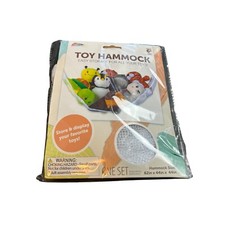 Toy Hammock For Easy Storage  Display Of Toys 62"x44"x44" For Ages 6 Includes