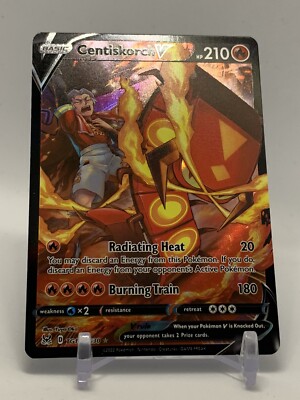 Pokémon TCG Centiskorch V Lost Origin Trainer Gallery TG14/TG30
