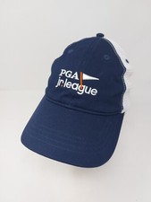 PGA Jr. League Snapback Hat Adjustable Mesh Back Cap
