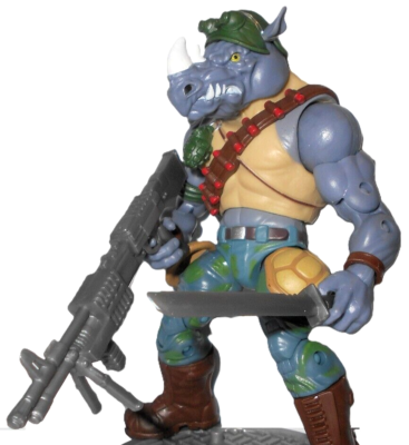 Teenage Mutant Ninja Turtles 6 inch ROCKSTEADY rhino complete