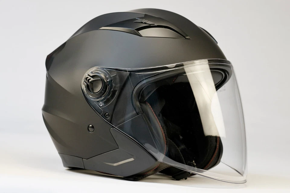 BNO Jet-One Jethelm Motorrad Roller Helm integr. Sonnenblende S M L XL,  22-06 - Bild 3 von 4
