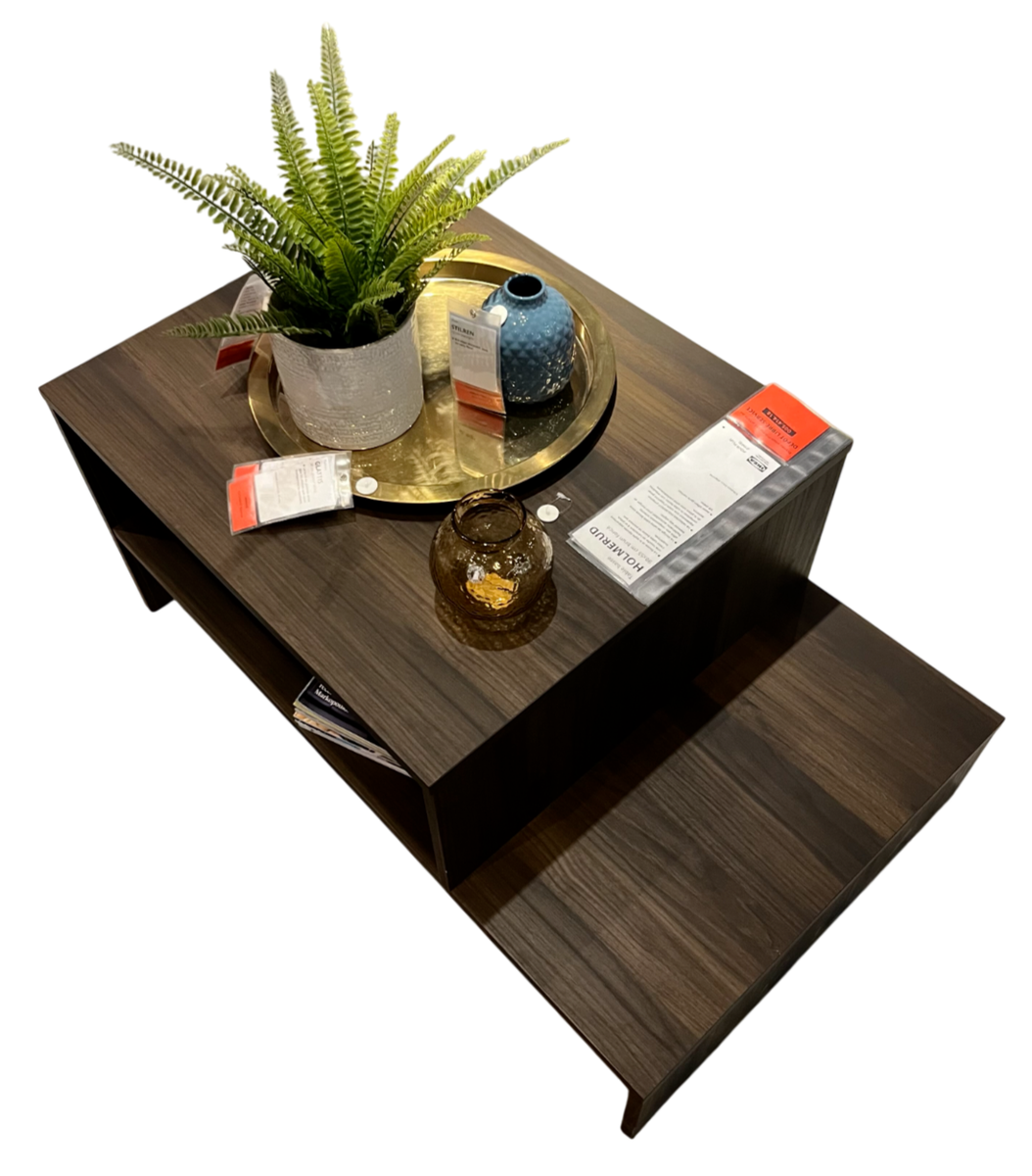 IKEA HOLMERUD Coffee Table 90x55 cm (35 ⅜x21 ⅝) Dark Brown