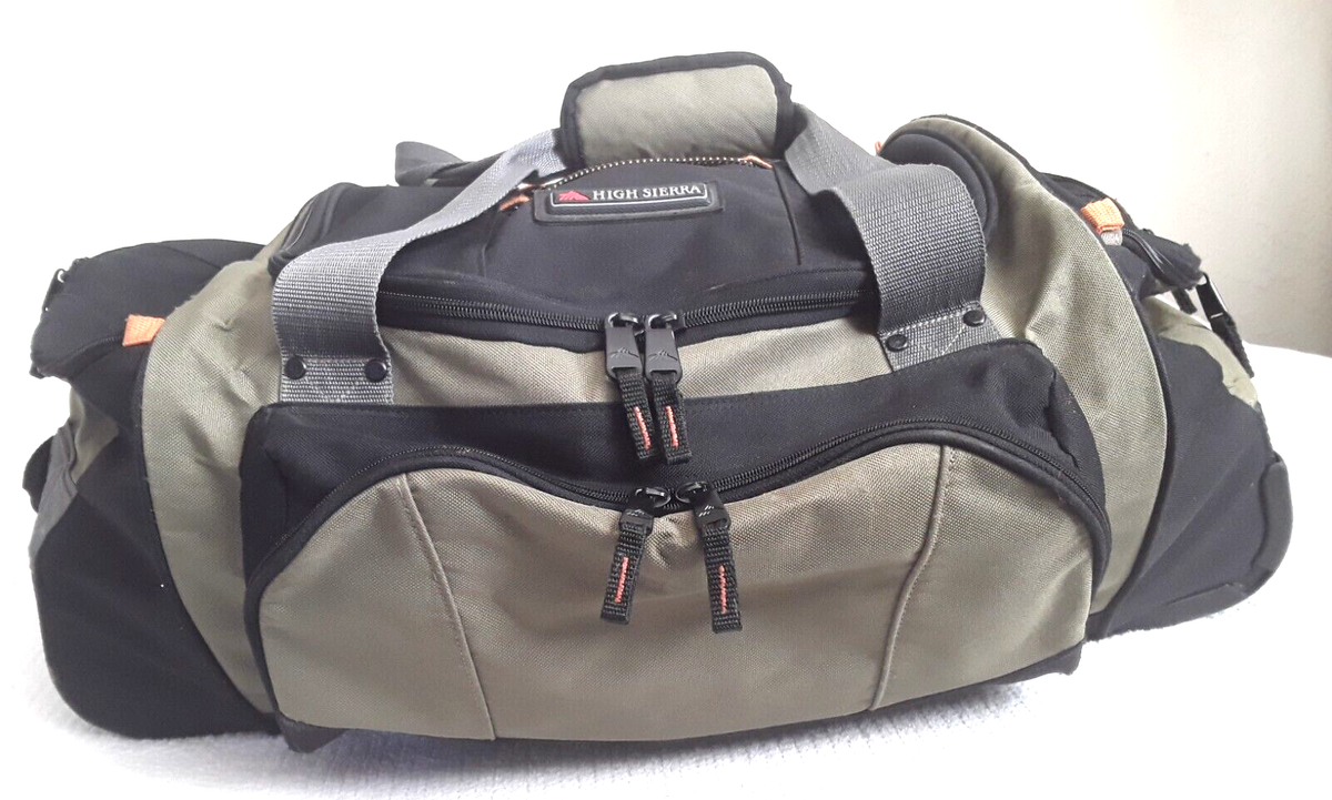 High Sierra 28” Rolling Duffle Bag Backpack Wheeled Luggage Travel