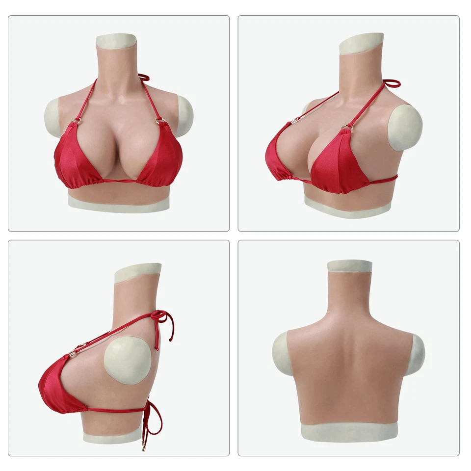 Roanyer Customised Links G Cup Silicone Breast Form Gel Filler Mould Line Remove - Image 2 of 4