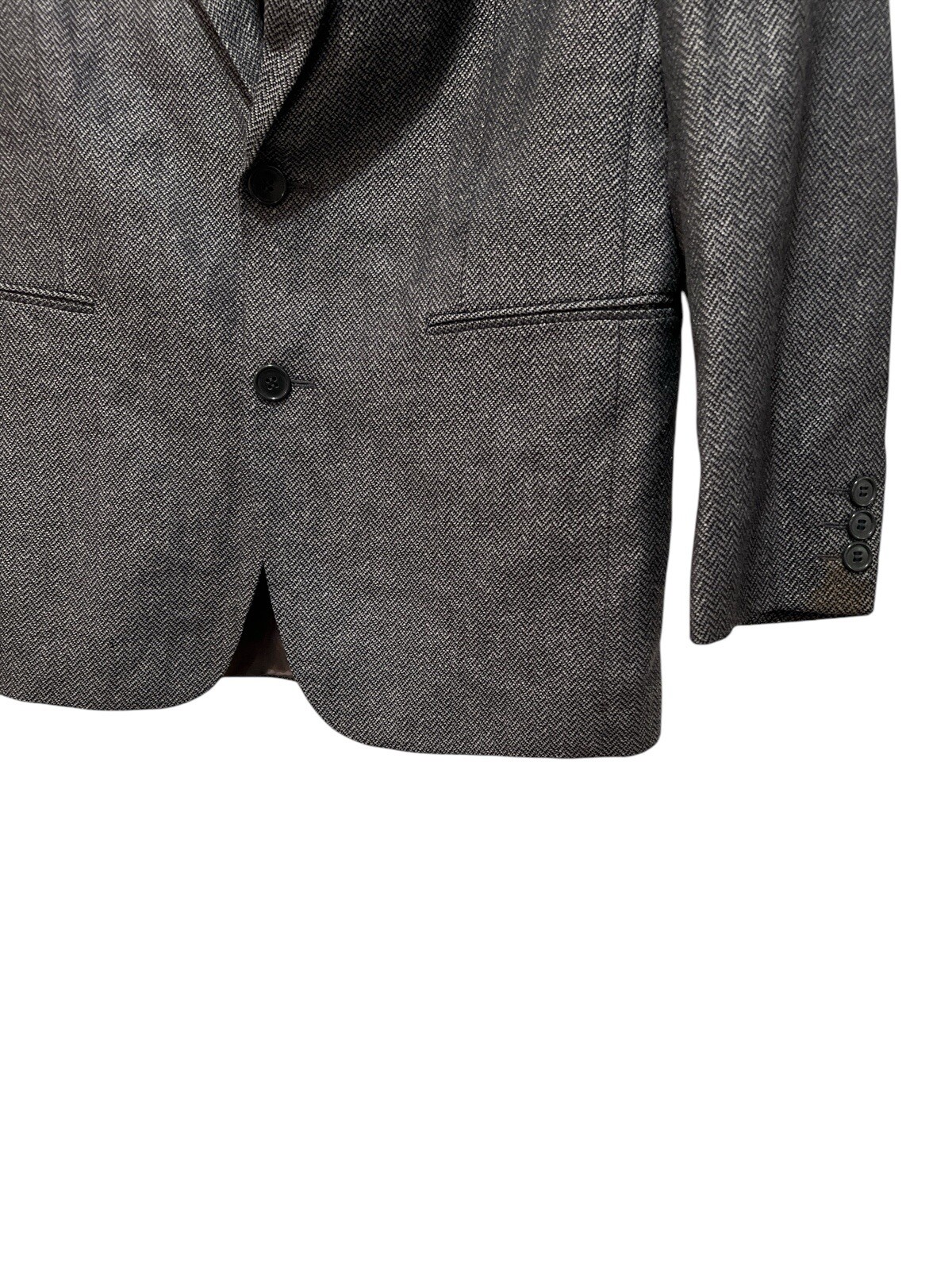 Vintage Yves Saint Laurent Mens Suit Blazer Jacket Coat 40 thumbnail 2