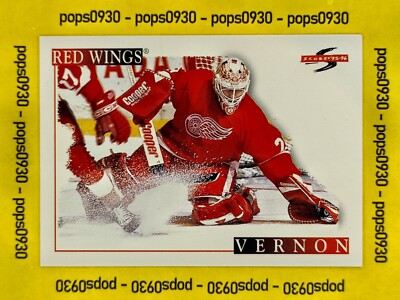 Mike Vernon, Detroit Red Wings, 1995, Score, #219
