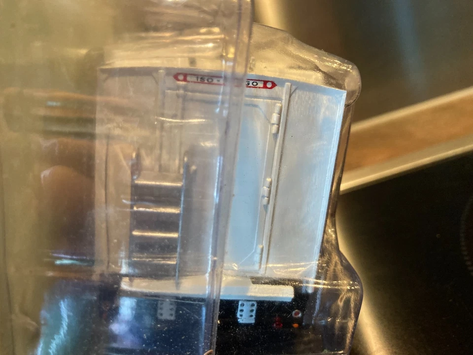 BERLIET LA GAZELLE GBC 8 M 6x6 PORTE CONTAINER ISO FRIGO 1/43 IXO - Photo 4/4