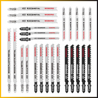 StichsäGeblatt Set 25-Tlg. T-Schaft, HCS HSS Bim, FüR Holz, Kunststoff, Metall