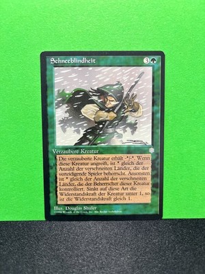 RESERVED LIST Schneeblindheit / Snowblind - MTG Magic