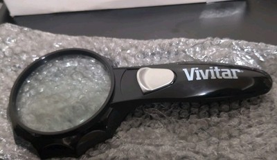 Vivitar Optics LED Magnifying Glass 1-Pack-Mag-3 Open Box Viv-Mag-3