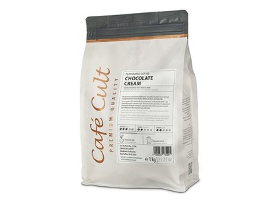 Cafe Cult Kaffee Chocolate Cream - 1KG - Aroma-Röstkaffee - ganze Bohne