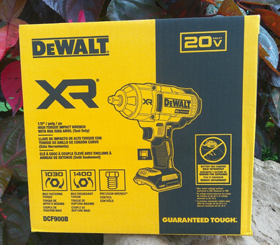 DEWALT DCF900B 20V MAX XR 1/2'' High Torque Impact Wrench With Hogs Ring 2026