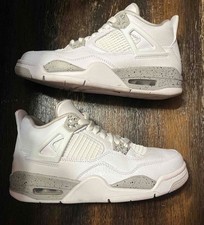 Jordan 4 Retro White Oreo 2021 DJ4699-100 size 5y 6.5w with OG box