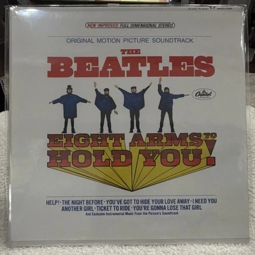 The Beatles Eight Arms to Hold You! Capitol Records Soundtrack LP 12" Vinyl