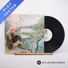 Joni Mitchell For The Roses First Uk Press LP Album Vinyl Record - VG+/VG+