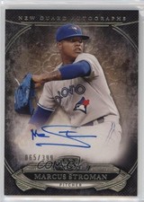 2015 Topps Tier One New Guard Auto 65/399 Marcus Stroman #NGA-MSN Auto 0i2a