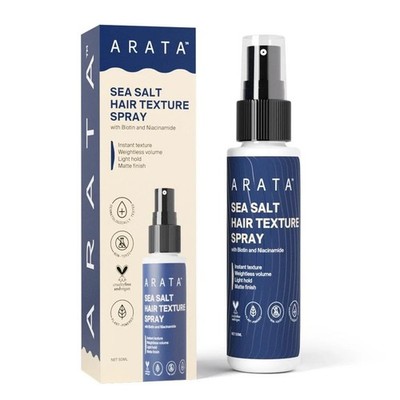 Arata Hair Volumizing Sea Salt Spray | Starker Halt - 50ml