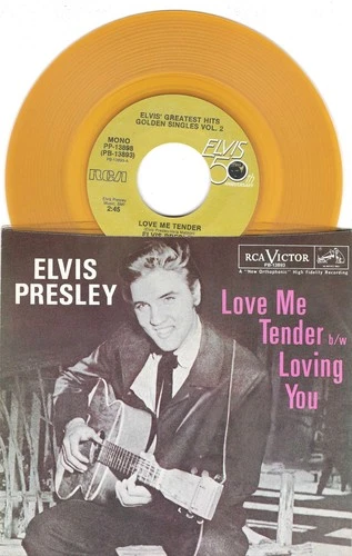 Lot of Forty Pop 45s  50's and 60's  Elvis; Bobby Vinton; Neil Sedaka