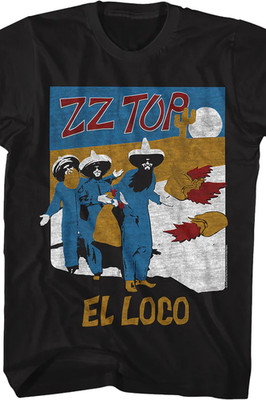 New El Loco ZZ Top S-234XL New All size Short Sleeve shirt AH027
