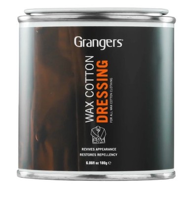 Grangers Wax Cotton Dressing 180g Dose Easy Apply Waterproof All Wax Clothing