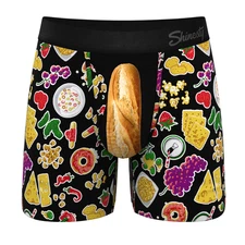 Shinesty "The Charcuterie" Charcuterie Board Ball Hammock® Pouch Boxer Briefs wi