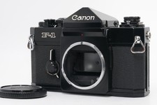 Meter OK Near MINT Canon F-1 Late Model 35mm SLR Film Camera Body From JAPAN