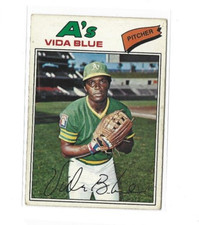 1977 O-Pee-Chee #75 Vida Blue EX