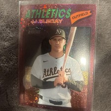 Jj Bleday Pink Sparkle Topps Heritage 2026 #236 MINT CONDITION RARE CARD