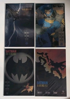 BATMAN DARK KNIGHT RETURNS (2026) #1-4 NM-/VF+ COMPLETE FACSIMILE FOIL SET DC