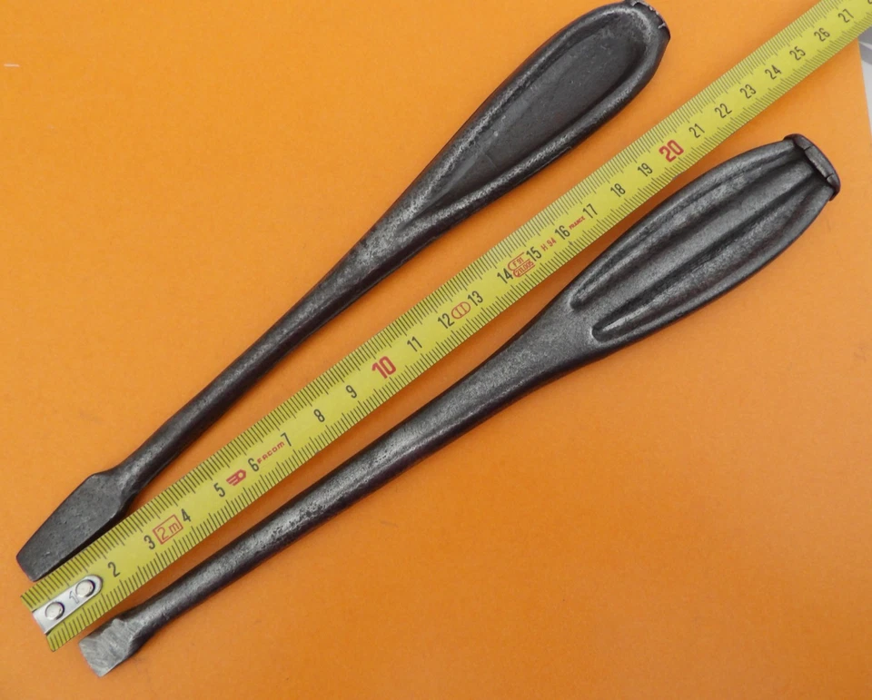 collection outils:  2 ANCIENS  TOURNEVIS tout EN ACIER - Photo 3/4