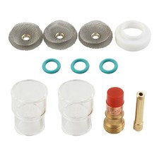 TIG Welding Torch Kit Gas Lens 332 12 Cup 24mm Collet for WP17 WP18 and WP26
