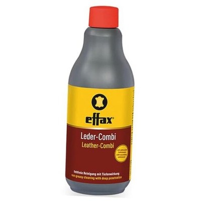 Effax Unisex's Leather Combi Bottle, Brown, 500ml 