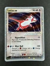 Pokemon 2003 Dragon Latias EX Holo Ultra Rare Card #93/97 - Slightly Creased on eBay