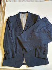 Brooks Brothers Men's Explorer Regent Fit Blazer Blue 2-Button Wool Stretch 42R