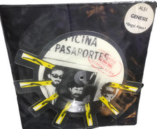 GENESIS illegal alien*turn it on again (live) 1983 UK VIRGIN SHAPED PICTURE DISC