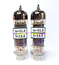 US Stock! 6P15P-ER / EL83 / 6П15П-ЕР MATCHED PAIR (2pcs) TUBES / VALVES New NOS
