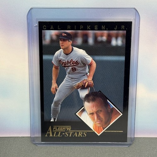 1992 Fleer Baseball All-Stars Cal Ripken Jr. #20 Baltimore Orioles HOF ...