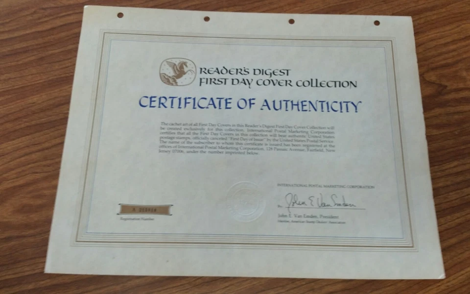 Readers Digest First Day Cover Collection 1978 Registration #A215814 - Image 3 of 4