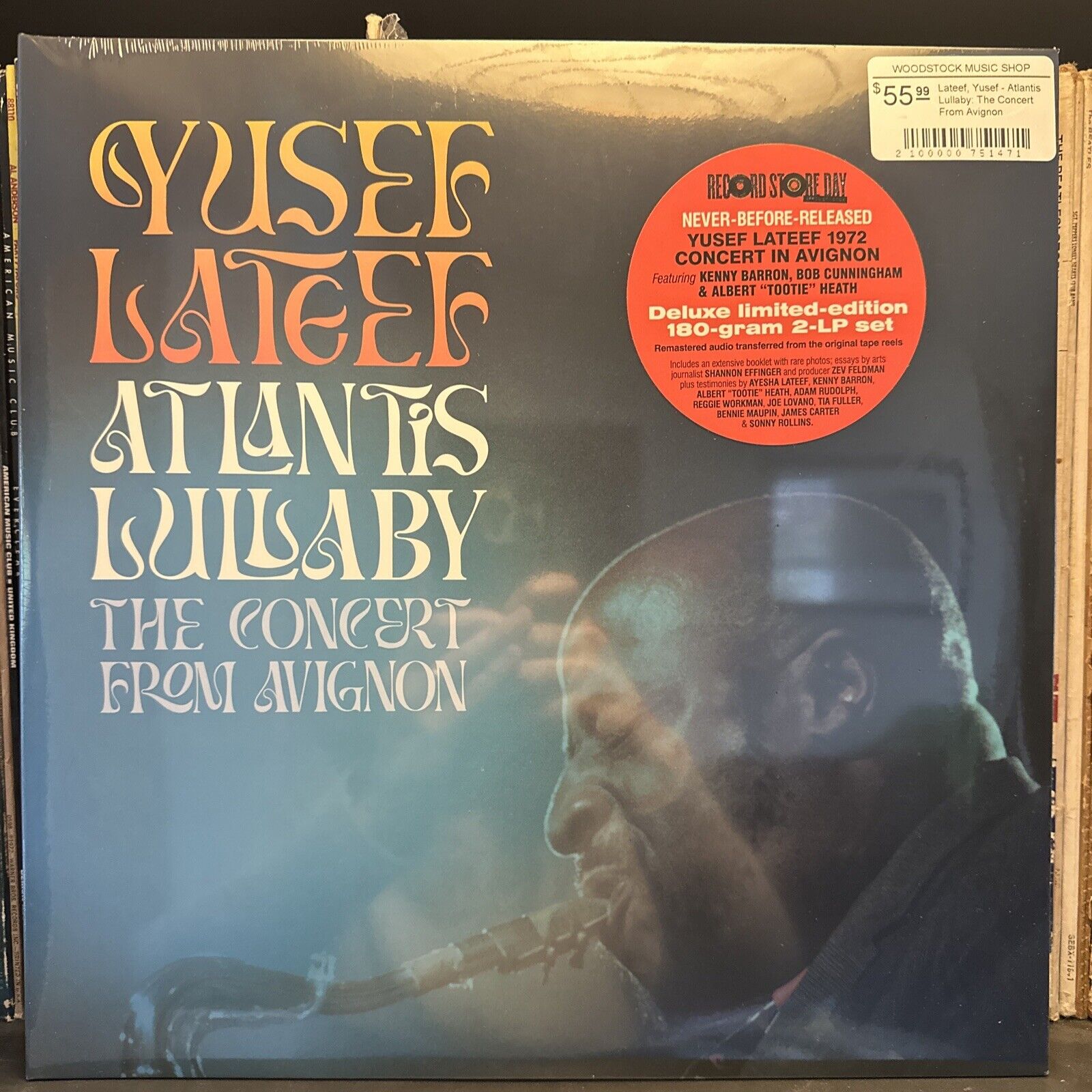 Yusef Lateef- Atlantis Lullaby: Concert Avignon Record Store Day RSD24 No 1799
