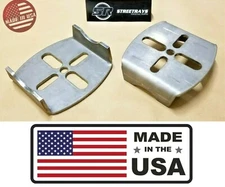 [SR] Rear Axle Lower Air bag mounting brackets air ride suspension weld-on PAIR