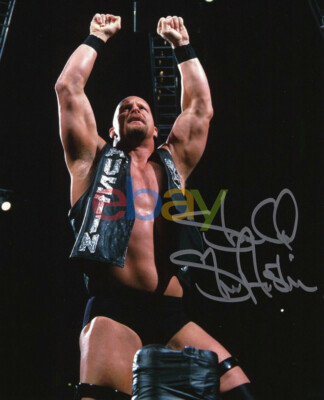 Stone Cold Steve Austin Signed WWE 8x10 Photo reprint 1 | eBay
