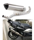 Exhaust Pipe For Yamaha TMAX 500-530 2008-2016 Exhaust Manifold T Max 57CM