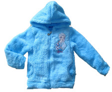 Disney Frozen Eiskönigin ELSA Teddy Jacke Fl...
